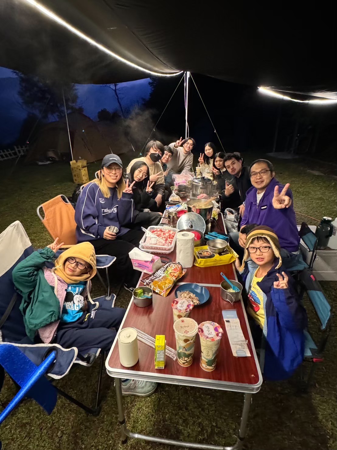 Camping at Jan. 2025